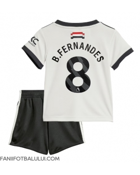 Manchester United Bruno Fernandes #8 Echipament de Fotbal Replică 2024-25 Copii Treilea (+ Șorturi)